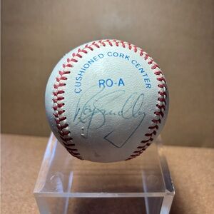 Goose Gossage and Roy Smalley Signed Baseball